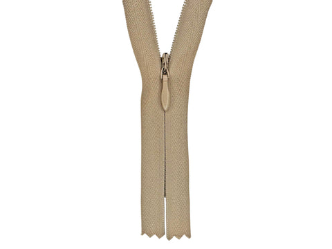#2 Invisible / Concealed Nylon Closed-End Zipper (long lengths)