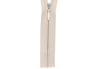 #4 Invisible / Concealed (Heavier-Duty) Nylon Closed-End Zipper