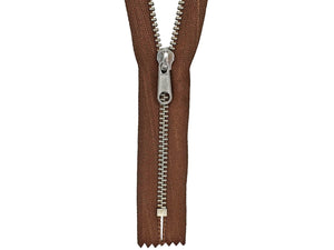 #4 Nickel Closed-End Purse / Handbag Zipper (set of 10) - CLEARANCE