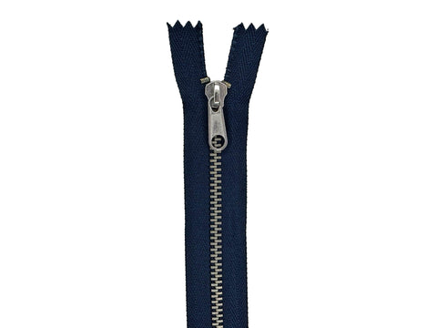 #4 Nickel Closed-End Purse / Handbag Zipper (set of 10) - CLEARANCE