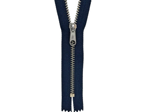 #4 Nickel Closed-End Purse / Handbag Zipper (set of 10) - CLEARANCE