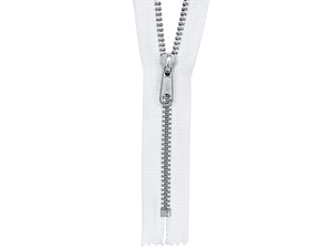 #4 Nickel Closed-End Purse / Handbag Zipper (set of 10) - CLEARANCE