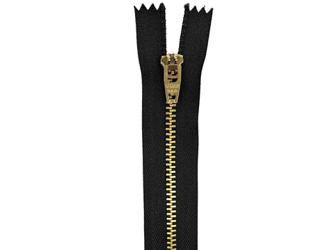 #4.5 Brass Closed-End Zipper (set of 25) - CLEARANCE