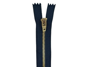 #4.5 Brass Closed-End Zipper (set of 25) - CLEARANCE