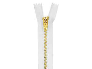 #4.5 Brass Closed-End Zipper (set of 25) - CLEARANCE