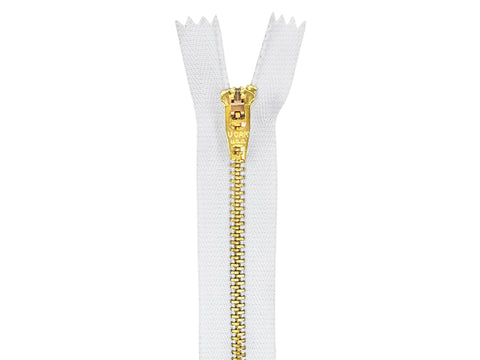 #4.5 Brass Closed-End Zipper (set of 25) - CLEARANCE