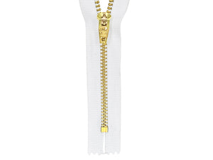 #4.5 Brass Closed-End Zipper (set of 25) - CLEARANCE