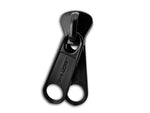 #5 Non-lock Two Handle Slider for Molded Plastic Zipper