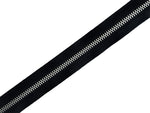 #5 Aluminum Continuous Zipper Chain (25 & 50 yard rolls) - CLEARANCE
