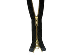 #5 Brass Nomex® Two-Way Separating Zipper