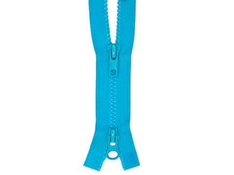 #5 Molded Plastic Two-Way Separating Jacket Zipper