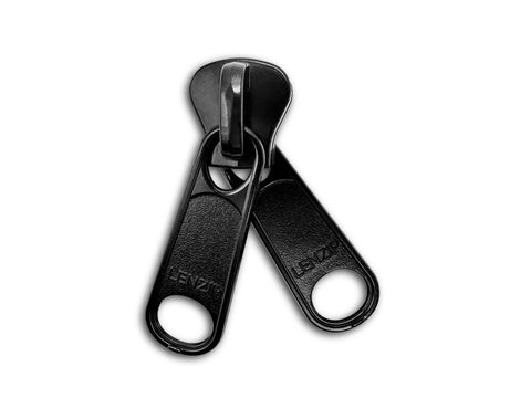 #8 Non-lock Two Handle Slider For Molded Plastic Zipper (Double Pull)