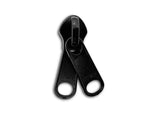 #8 Non-lock Two Handle Double Pull Slider For Nylon Coil Zipper