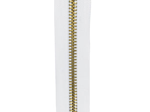 #10 Brass Continuous Zipper Chain By The Yard