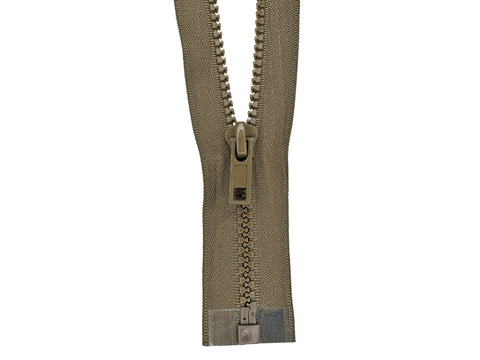 #5 Molded Plastic Separating Jacket Zipper (Clearance)