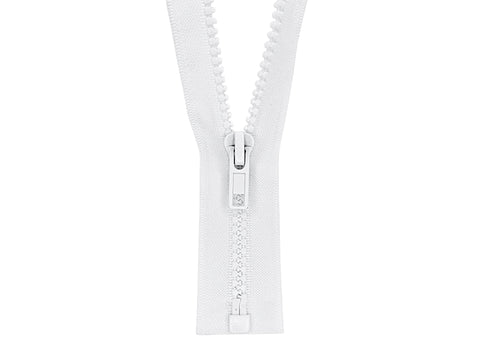 #5 Molded Plastic Separating Jacket Zipper (Clearance)