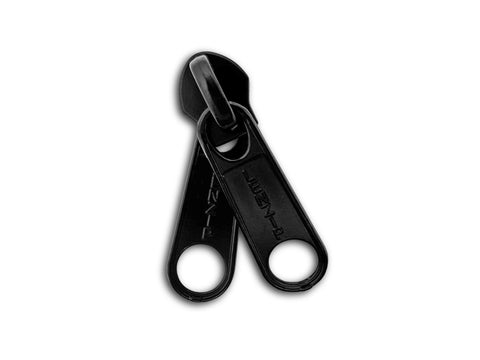 #5 Non-lock Two Handle Double Pull Slider For Nylon Coil Zipper