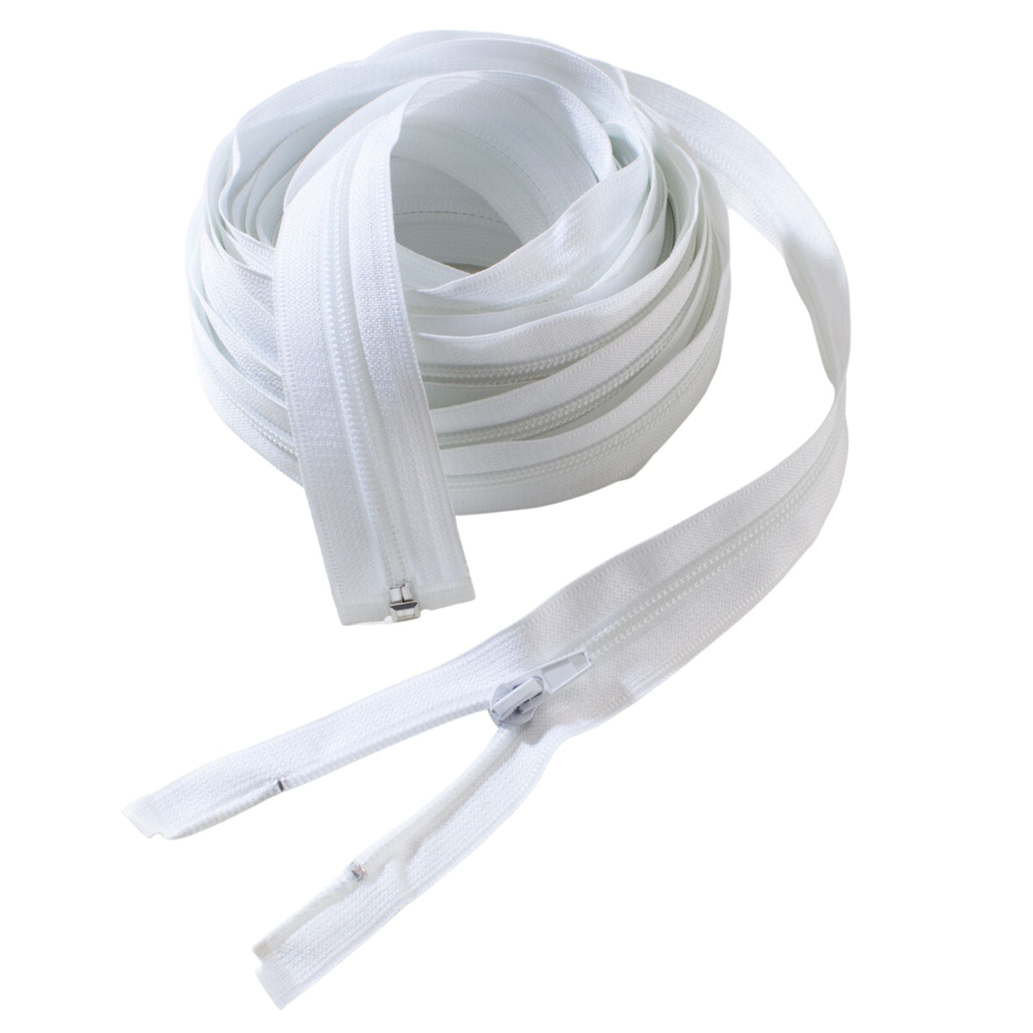 YKK Unique Invisible Zipper 9 in. White