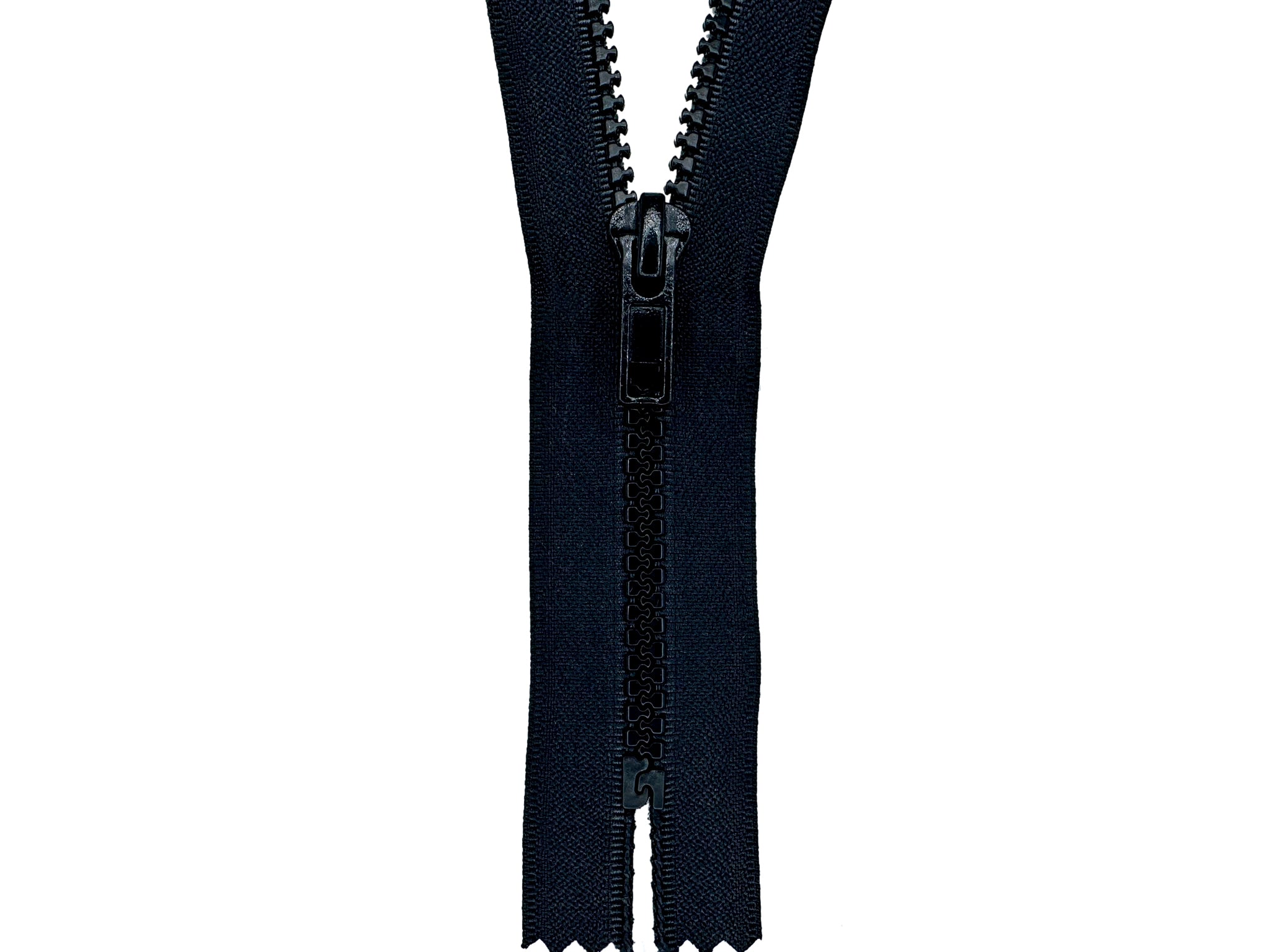 34"/ 86cm Plastic Chunky Open End Zips Navy Blue - Per - Foto 12