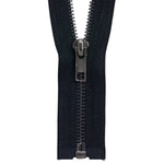 #5 Black Oxidized Nickel / Gunmetal Separating (Jacket) Zipper