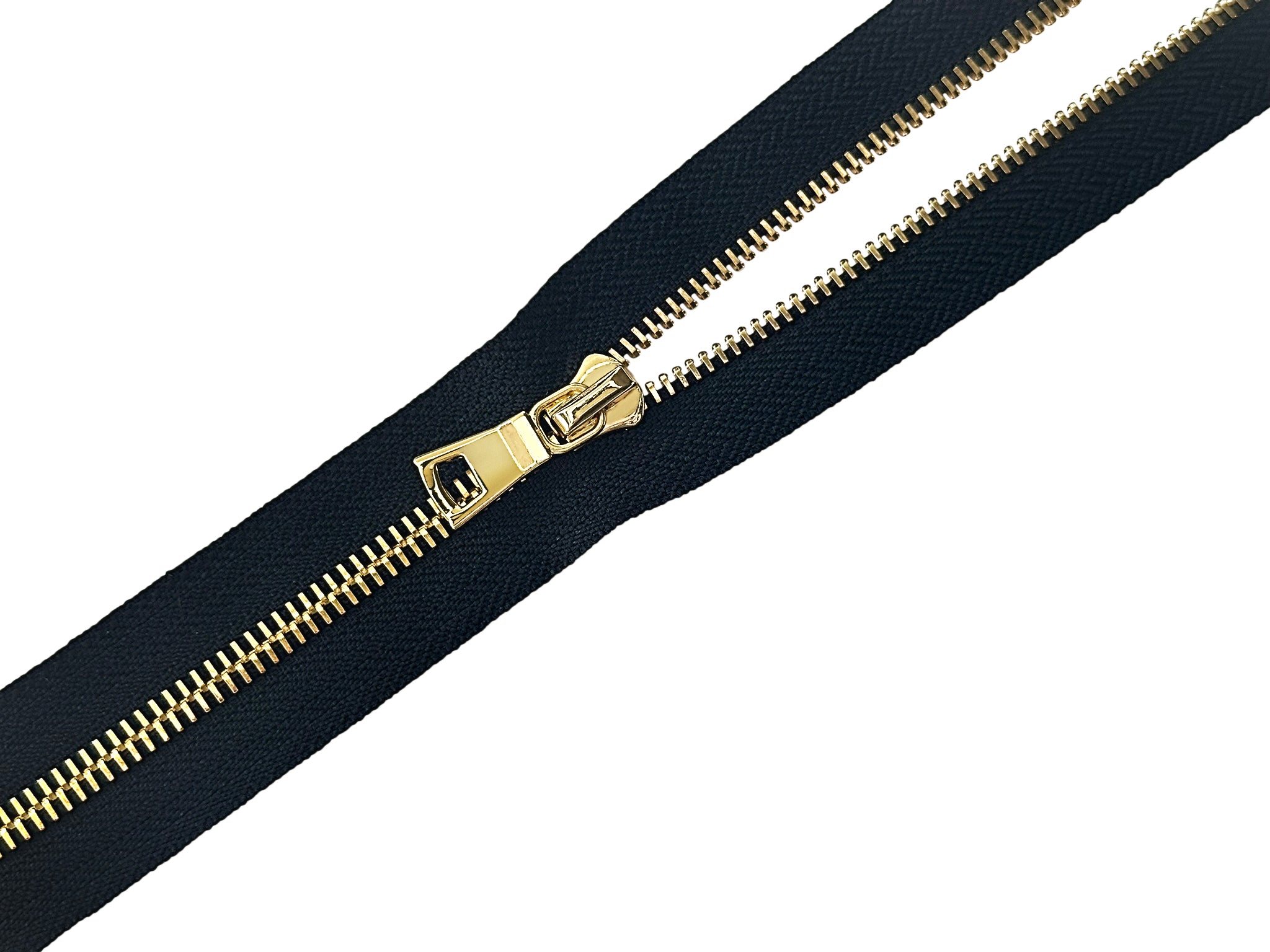 #5 Brass Separating (Jacket) Zipper Black / 30 in