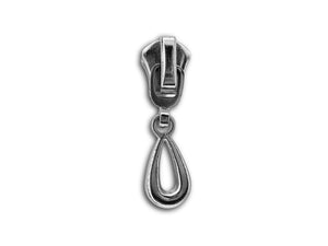 #5 Teardrop Slider For Metal Zipper