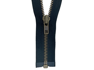 #7 Antique Brass Separating (Jacket) Zipper