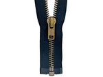 #8 Antique Brass Separating (Jacket) Zipper