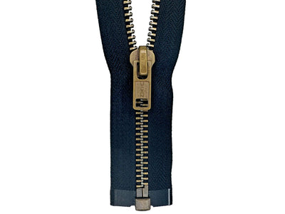 Jacket Zipper, Durable Zipper for Jacket Coat Zipper Replacement,  Separating Zipper for Coat, Down Jacket, Sweatshirt, Clothes (Black 90cm  Length)