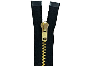 #8 Brass Separating (Jacket) Zipper