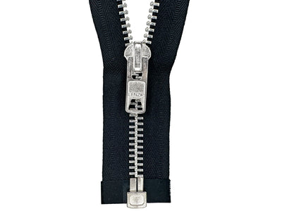 Sale 27 Jacket Zipper (Special), YKK #5 Aluminum Metal - Medium Weight  Separating Color Olive Green (1 Zipper/pack)