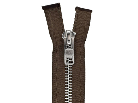 10 Aluminum Heavy Duty Separating (Jacket) Zipper