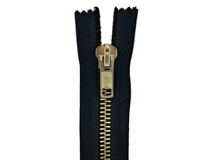 #10 Brass Heavy Duty Separating (Jacket) Zipper