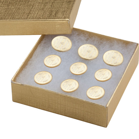 Monogrammed Blazer Buttons - Custom Engraved Set