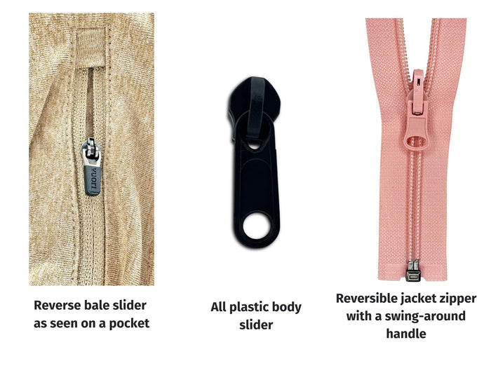 3 Size Zipper Tab Replacement Easy to Replace Broken or Missing Zipper –  zpsolution