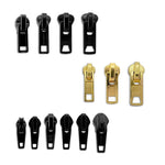 Universal Jacket Zipper Slider Sampler Pack (all Zipper Types)