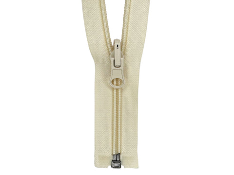 30in Nylon Double Pull Zipper - #4.5 - Natural – Quilt Elements