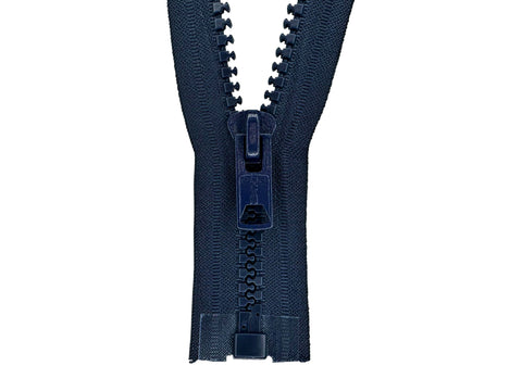 10 26 "Black YKK Heavy Duty Aluminum Separating / Jacket Zipper