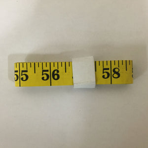 120 Inch Tape Measure With 1/8 Inch Markings - Black On Yellow