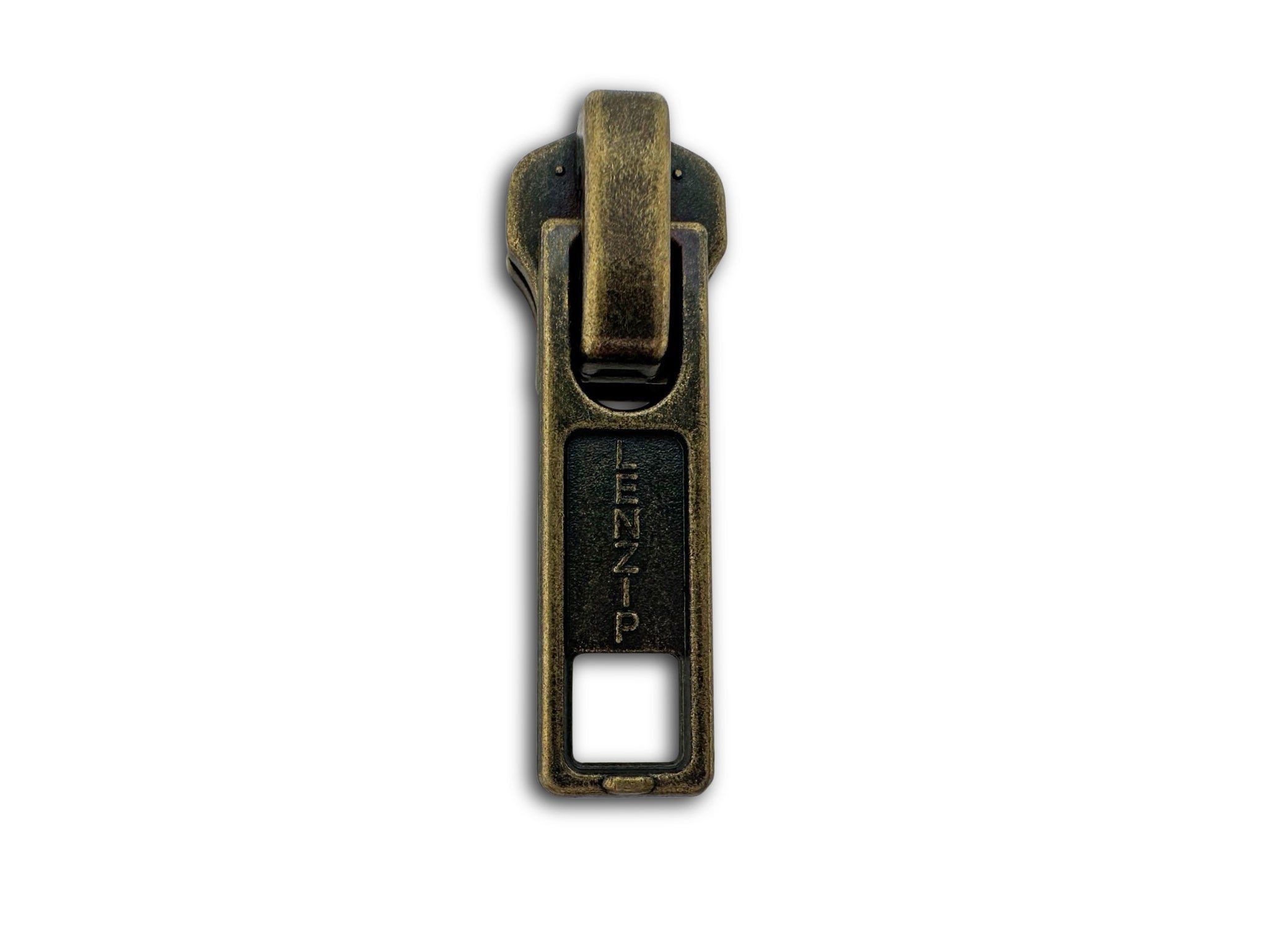 YKK #5 4 - 22 Metal Antique Nickel Zipper Medium Weight Closed